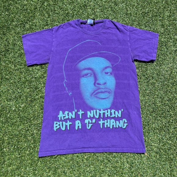 VTG 00’s Dr. Dre Mens Death Row Purple Tee - Picture 1 of 5